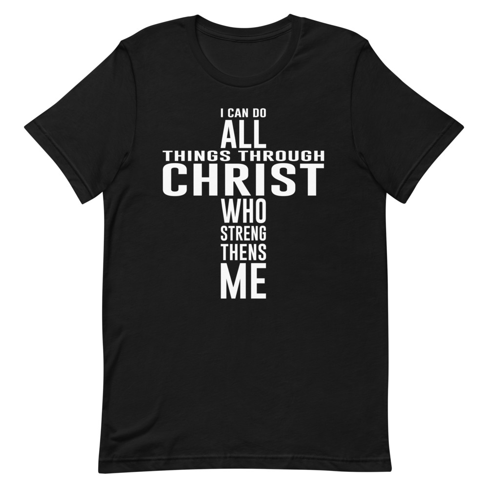 เสื้อยืดแขนสั้น Unisex Christian/Bible Verse