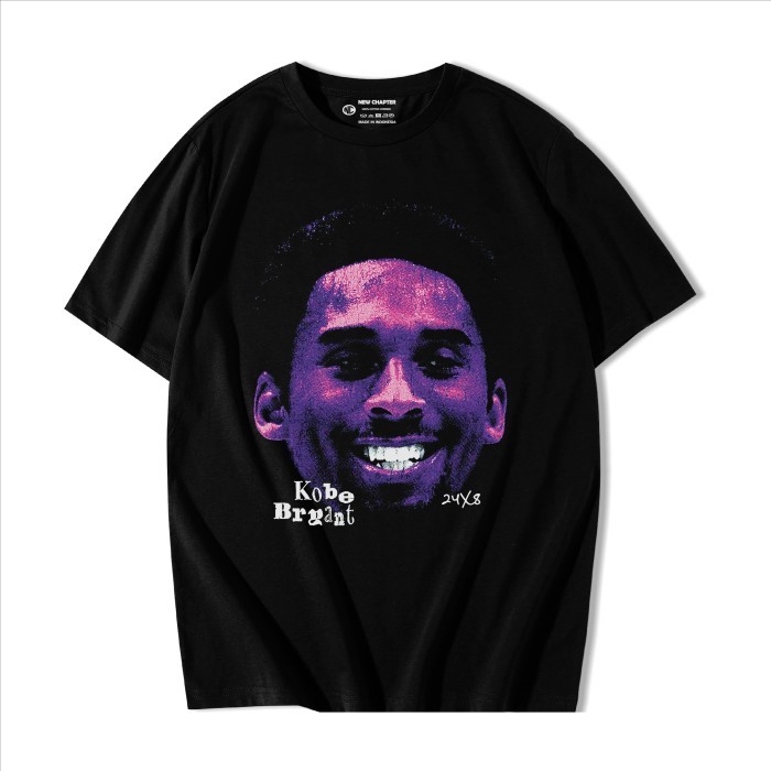 เสื้อยืด Distro 24s T-SHIRT KOBE BRYANT "MY FACE" - NEW CHAPTER T-SHIRT PREMIUM COTTON 24S - BASKETB