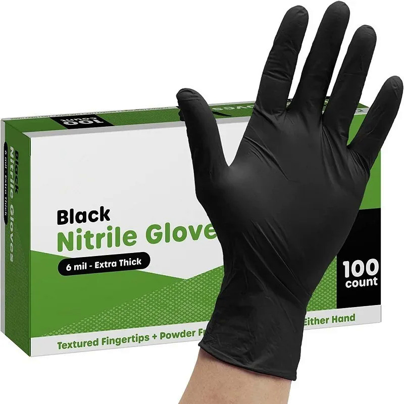 20/50/100pcs High quality Disposable Nitrile Gloves Food Grade Kitchen Gloves Thicker Nitrile gloves
