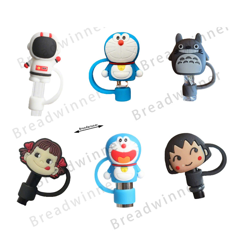 8 มม. หลอดซิลิโคนขนาด ฝาครอบสำหรับ Stanley, Starbucks, แก้วชานม! อุปกรณ์ปิดปากหลอดซิลิโคนที่ใช้ซ้ำได้, ฝาครอบหลอดกันฝุ่น, พอดีกับสไตล์ขวดน้ำต่าง ๆ