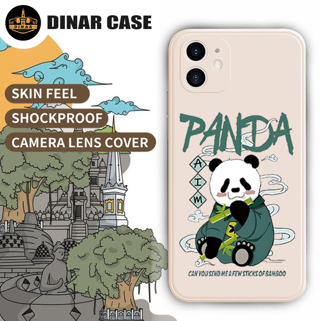 Softcase Xiaomi Redmi 4X 5A 6A 7 8 9 9A 9C 9T 10 10C 12C หมายเหตุ 5a motif ภาพ DN332 PANDA ที่กําหนด
