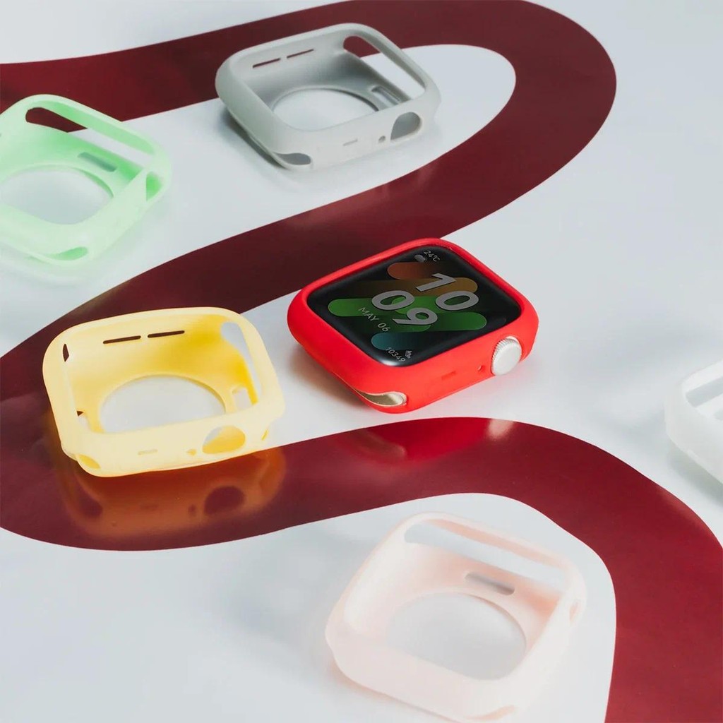 เคสซิลิโคนอ่อนนุ่มเข้ากันได้สําหรับ แอปเปิล ดู 11 10 42มิลลิเมตร46มิลลิเมตรอัลตร้า3 2 49มิลลิเมตร41มิลลิเมตร45มิลลิเมตร40มิลลิเมตร44มิลลิเมตร9 8 7 6 5 กับ - รูปที่ 4