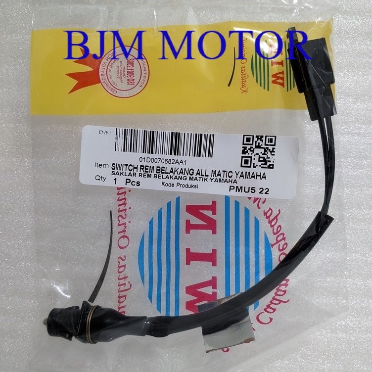 สวิตช์เบรกหน้าและหลังสําหรับรถจักรยานยนต์อัตโนมัติ Yamaha WIN ทุกรุ่น | Mio sporty smile / soul gt /