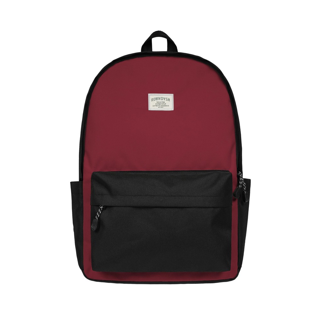 Rown Division Warehouse Bagpack - Rowndvsn Albania Black Burgundy Backpack