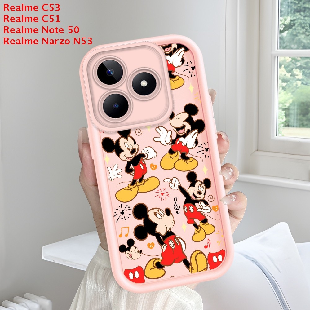 Realme C53 C51 C51S Note 60 50 Narzo N53 เคส Silicone เคสเรียวมี เคสโทรศัพท์ TY T31497