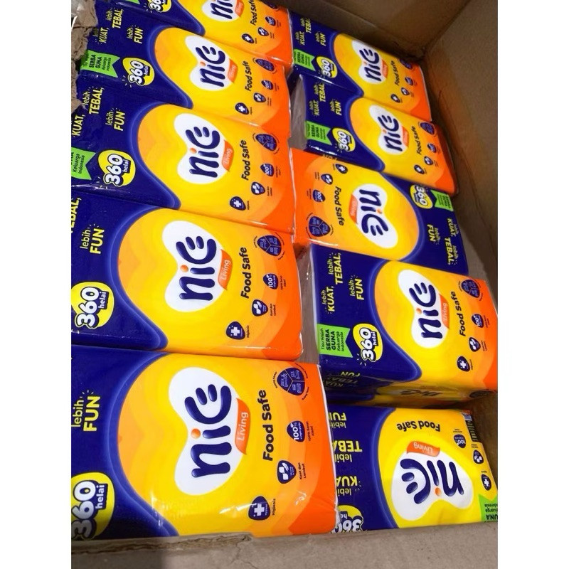 (acc ptk) NICE TISSUE 360 SHEETS / NICE PREMIUM TISSUE 360 SHEETS / TISSUE / !! ดี ทิชชู่ 360 แผ่น 2