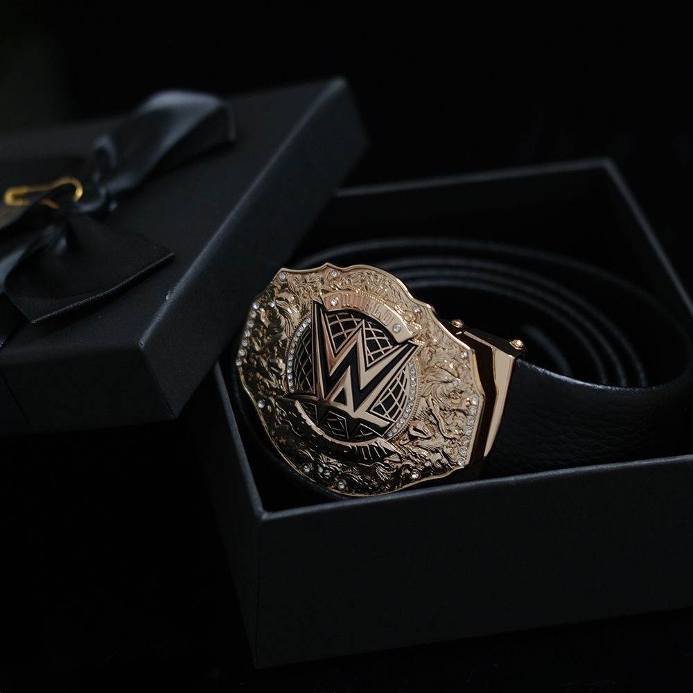 ใหม่ wwe Belt Gold Belt wwe Student Edition Daikin Wuyong Gold Belt Adult Belt Boxing Competition Pr