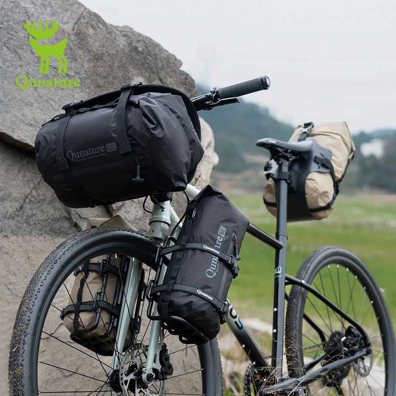 Quature Bikepacking Rack Bag - กระเป๋าจักรยานน้ำหนักเบาที่มีความจุขนาดใหญ่ กันน้ำ และสามารถพกพาได้ง่