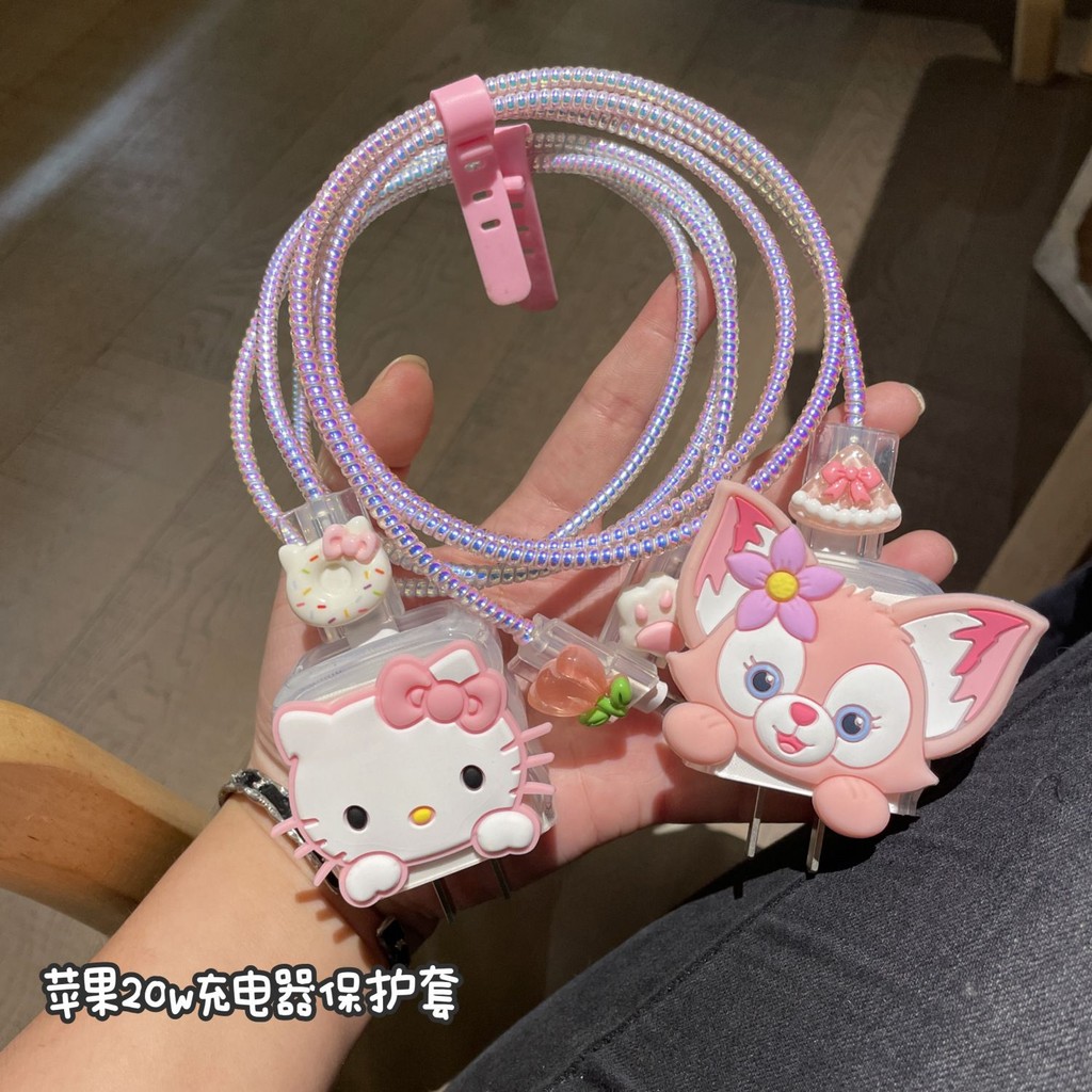 น่ารัก Linabell Charger Protector สําหรับ VIVO 18w 33w 66W V27e Charger กรณี V8073L0A0 80W สําหรับ v