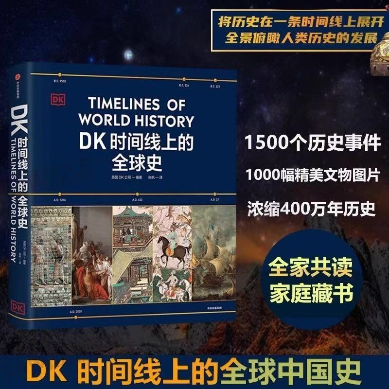 DK Timeline ประวัติศาสตร์ทั่วโลกบน Timeline ประวัติศาสตร์มนุษย์บน Timeline สารานุกรมวิทยาศาสตร์ยอดนิ