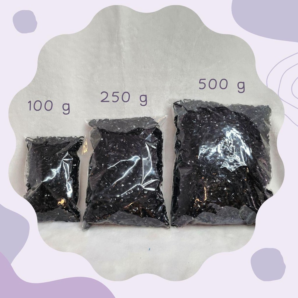 หนังยางรัดผมสีดำ หนังยางนักเรียน หนังยางมัดผม - รูปที่ 5