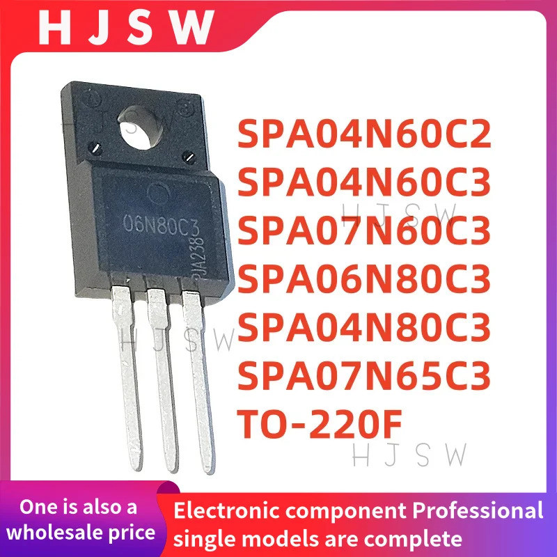 1-5PCS SPA04N60C2 SPA04N60C3 SPA04N80C3 SPA06N80C3 SPA07N60C3 SPA07N65C3 04N60C2 04N60C3 04N60C3 04N