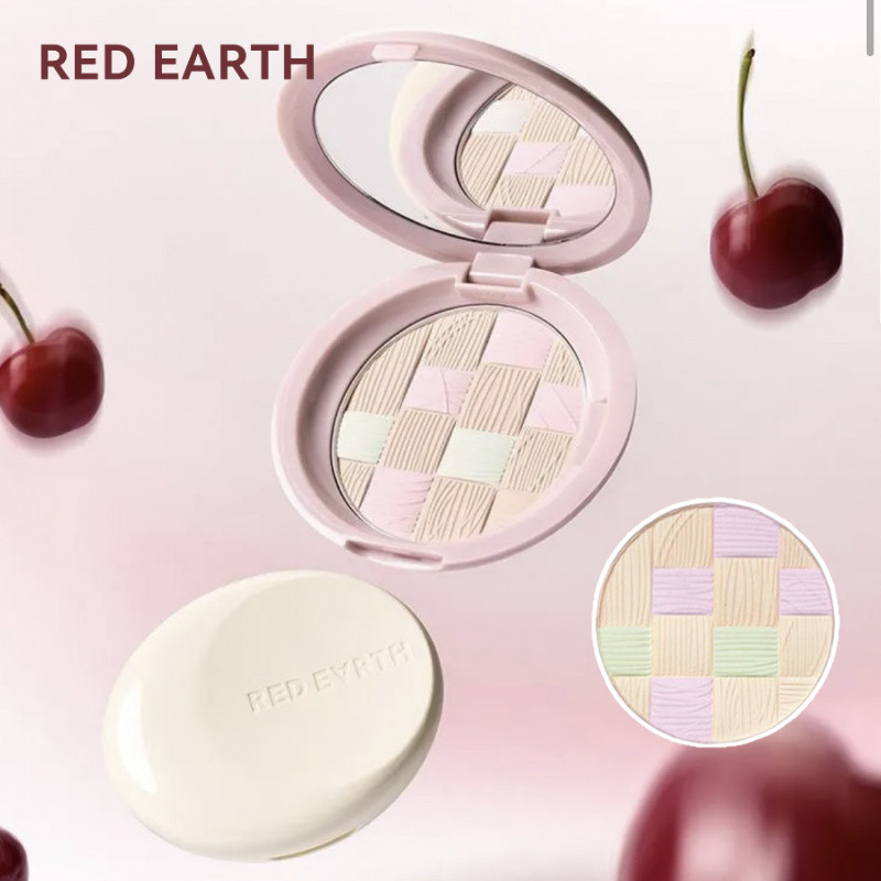 RED EARTH แป้งฝุ่น แป้งฝุ่น ควบคุมความมัน