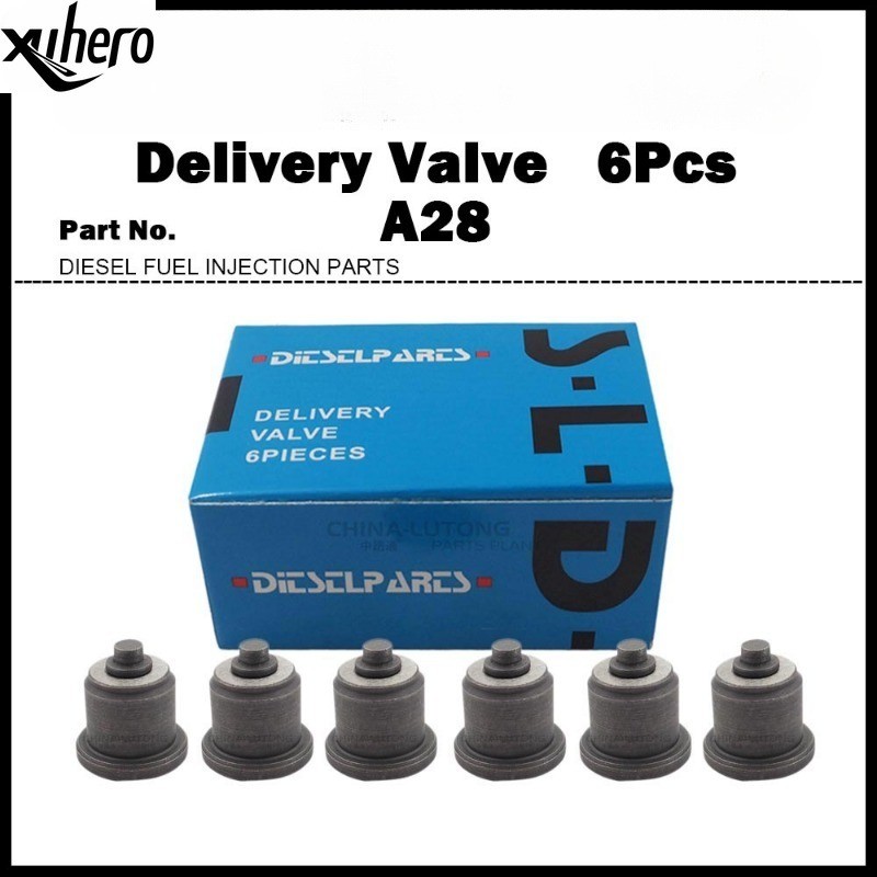 6 ชิ้นวาล์วแรงดันจัดส่งวาล์ว A28 131110-4720 สําหรับ Nissan Safari TD42 TD42T / Nissan Atlas FD33T /