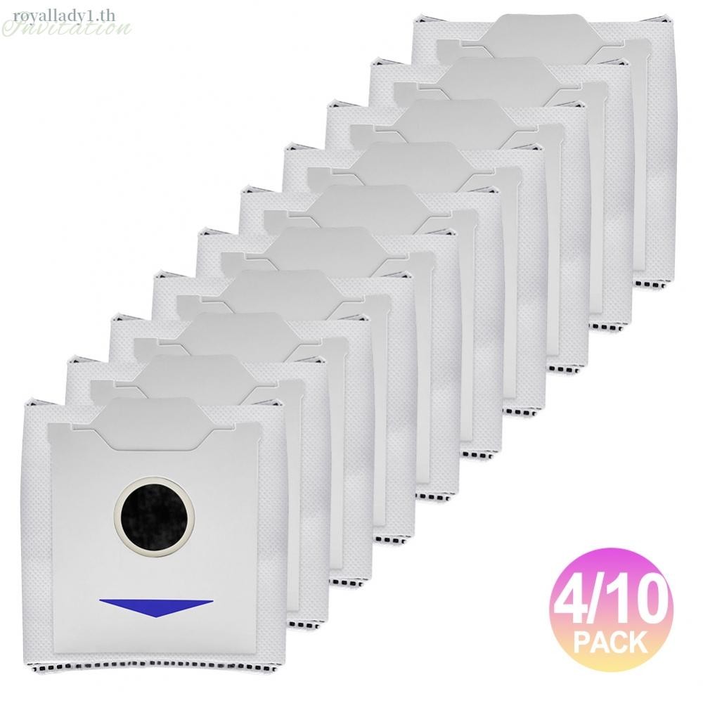 ถุงเปลี่ยนการกรองที่มีประสิทธิภาพสําหรับ Ecovacs สําหรับ DEEBOT N30 10 แพ็ค