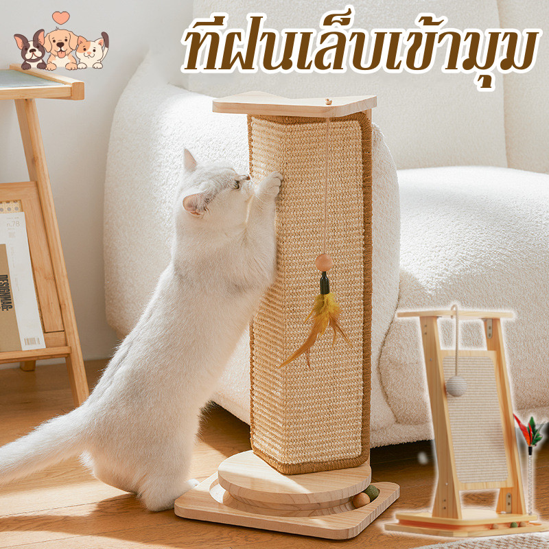 ที่ฝนเล็บเข้ามุม 90 องศา ที่ลับเล็บแมว ที่ฝนเล็บแมว ไม่มีเศษฝุ่นกระจาย