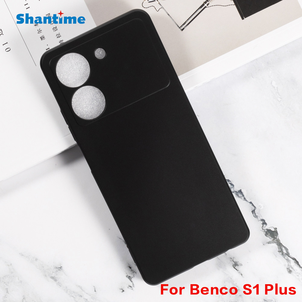 เคส Lava Benco S1 Plus, ฝาหลังแบบนุ่มกันชนซิลิโคนกันกระแทก Anti-Yellowing Full-Body เคสสําหรับ Lava 