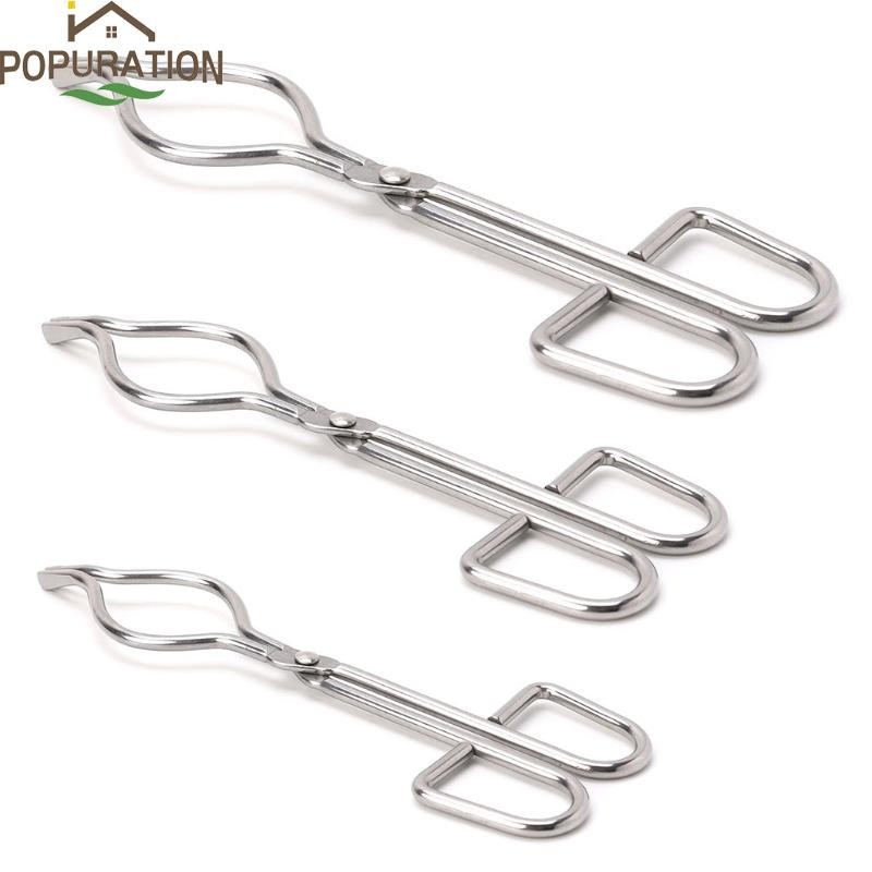 Professional Grade Stainless Steel Crucible Tongs  Melting Plier Holder