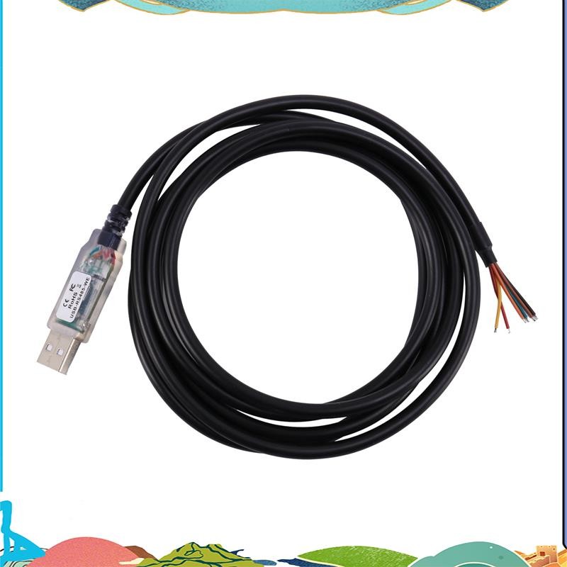 ปลายสายไฟยาว 1.8M,สาย Usb-Rs485-We-1800-Bt,Usb To Rs485 Serial สําหรับอุปกรณ์,การควบคุมอุตสาหกรรม,ผลิตภัณฑ์ Plc-Like gjxqnjj