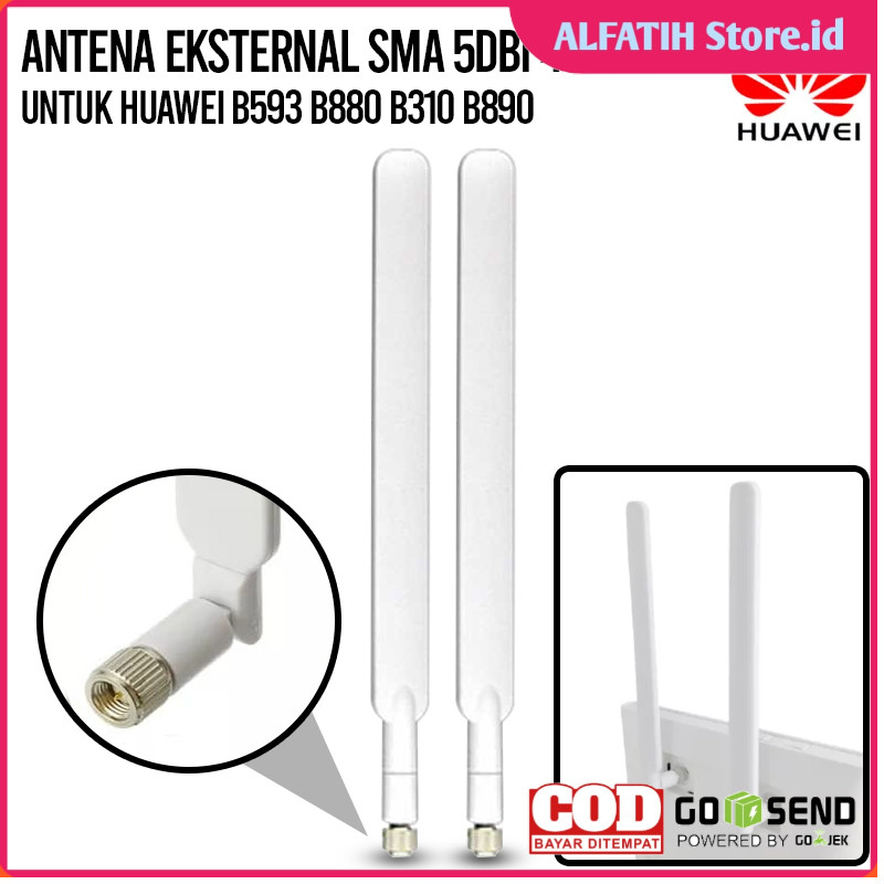 Huawei SMA 5dBi 4G LTE เสาอากาศภายนอกสําหรับ Huawei B593 B880 B310 B890 - HWWA0MWH