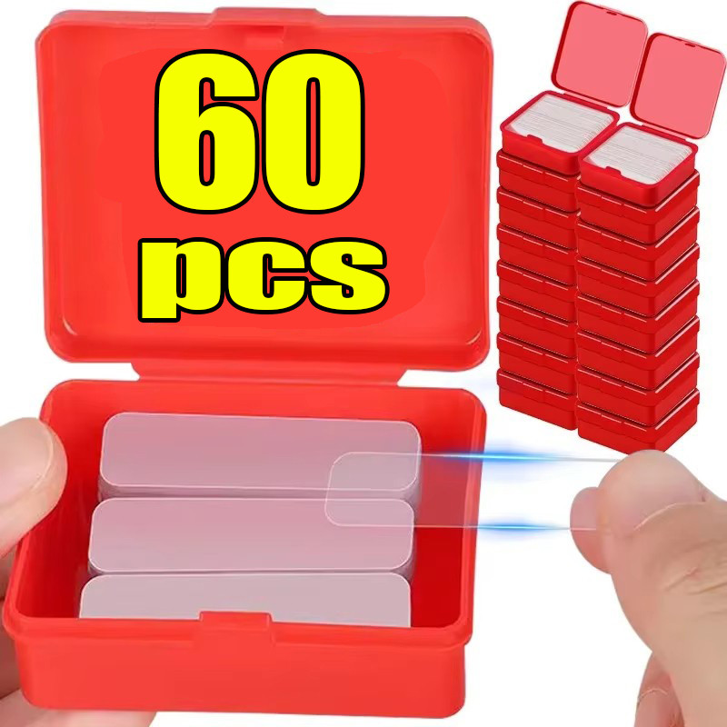 เทปกาวสองด้านโปร่งใส – สติ๊กเกอร์กันน้ําสองหน้านาโน ไร้ร่องรอย แถบกาว – สําหรับอุปกรณ์โฮมออฟฟิศ