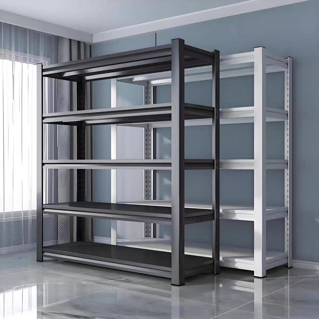 ME【มี 2 สี】ชั้นวางของ 3/4/5/6ชั้น สแตนเลส+ไม้ รับน้ำหนัก 800KG แข็งแรงมาก ชั้นวางของครัความจุแบริ่งที่แข็งแกร่ง shelf