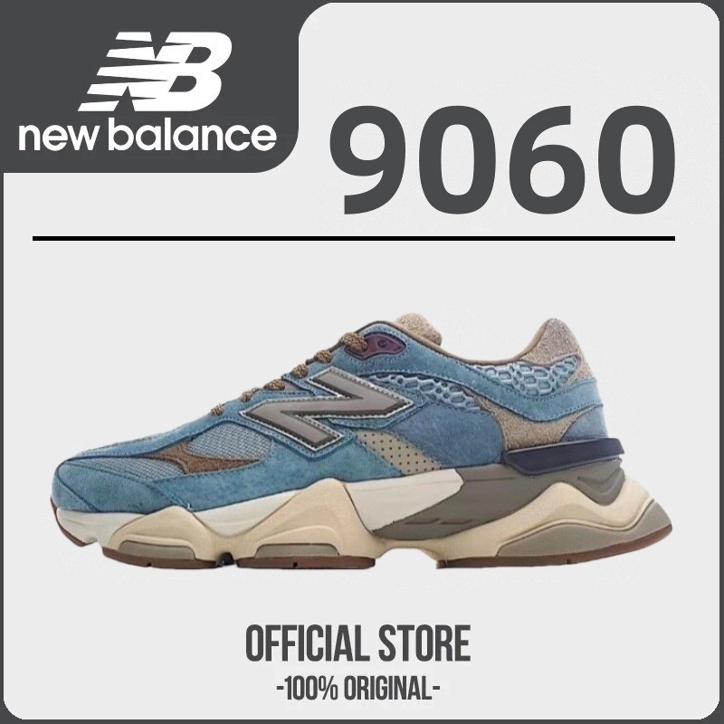 จัดส่งรวดเร็ว รองเท้าผ้าใบ Bodega x New Balance สำหรับผู้ชายและผู้หญิง รุ่น NB 9060 รองเท้าวิ่งลำลอง