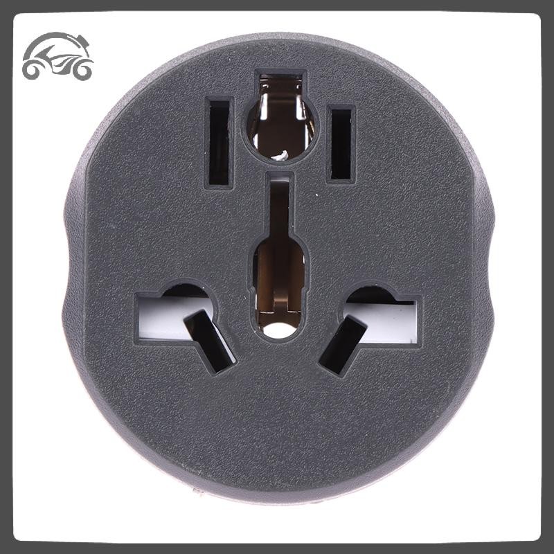 [8c11] ปลั๊กแปลงมาตรฐานเยอรมัน FR AU US UK to EU Euro Korea Universal Travel Adapter 2Pin 4.8mm Home