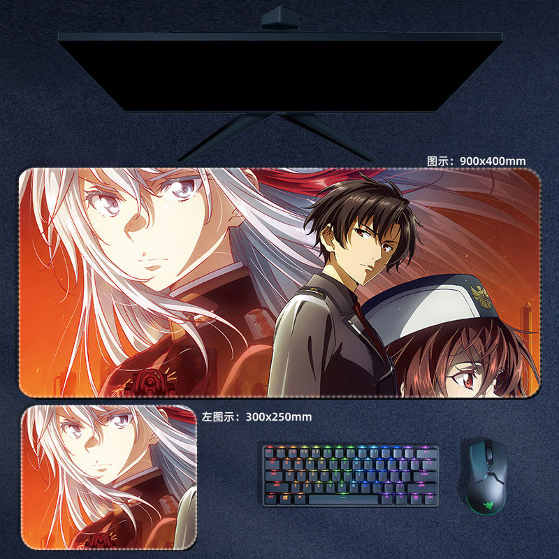 อะนิเมะ 86 Eighty หกแผ่นรองเมาส์ Vladilena Shinei ขนาดใหญ่ XXL Mousepad แป้นพิมพ์คอมพิวเตอร์ Padding มังงะอุปกรณ์เสริมสําหรับเล่นเกมโต๊ะ Mat ราคา ถูกที่สุด ดีลบีเคเค แกลเลอรีภาพที่ 6