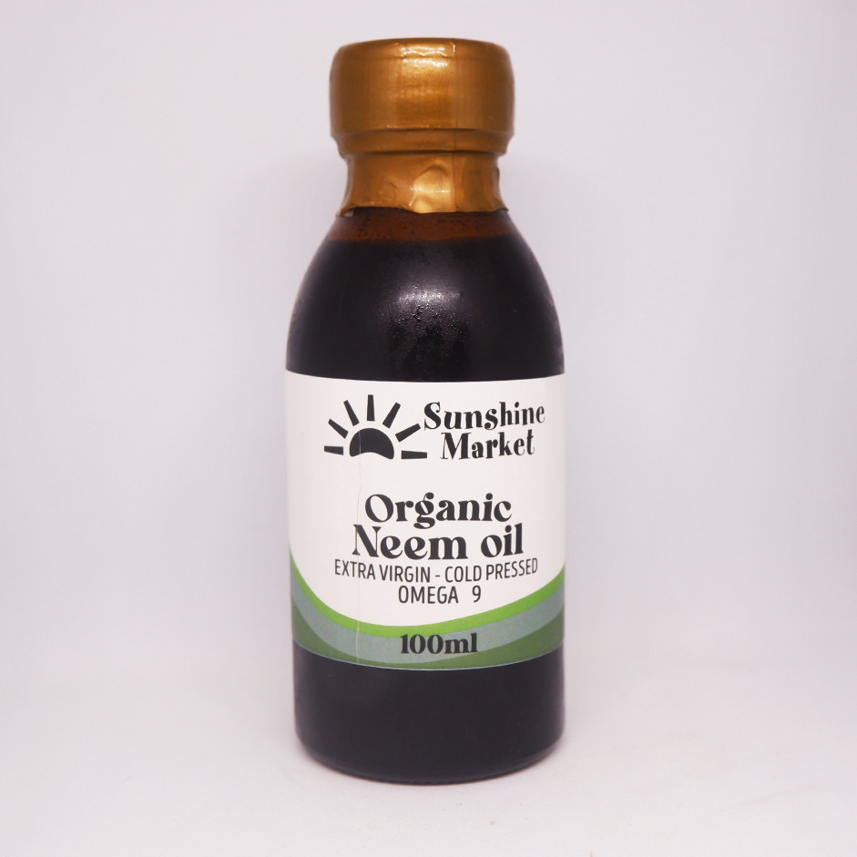 Sunshine Organic Neem Oil 100ml  |  น้ำมันสะเดาออร์แกนิก | Sunshine Market