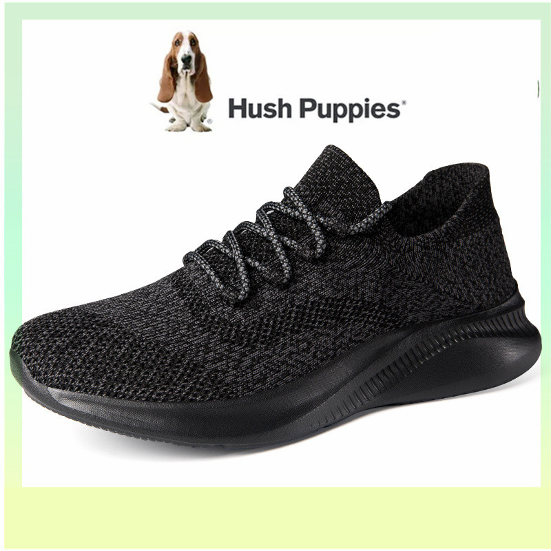 HUSH PUPPIES Hush Puppys รองเท้าผู้หญิงรองเท้าแบนผู้หญิงเกาหลี Hush Puppy รองเท้าผู้หญิงกีฬารองเท้าผ