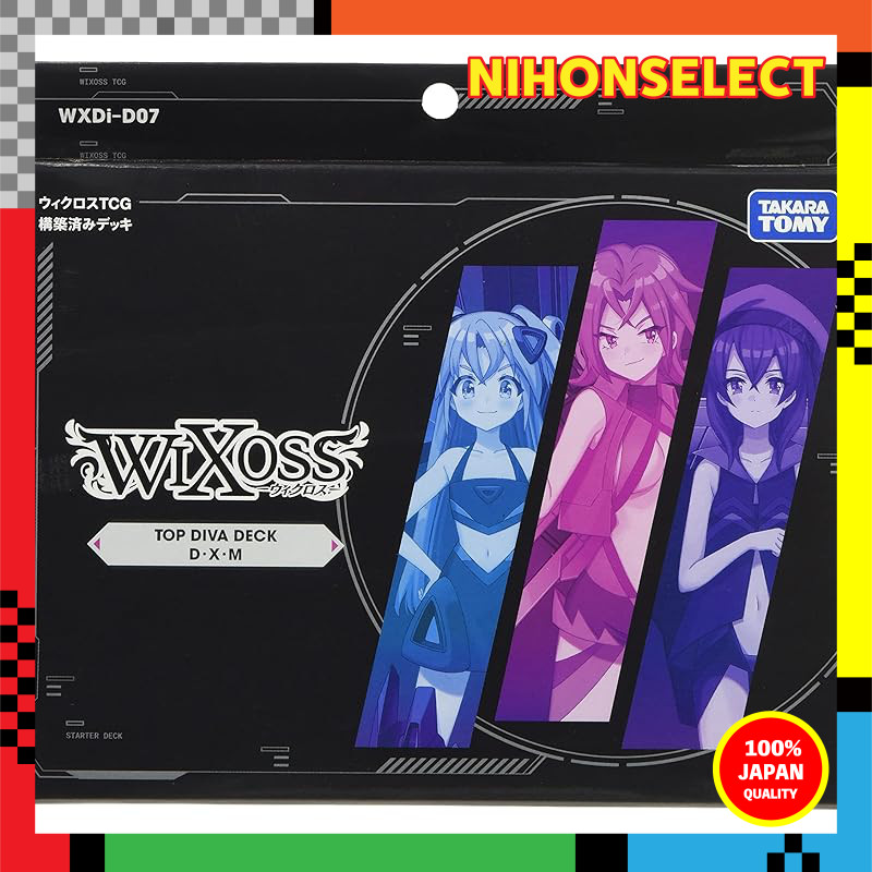 WIXOSS WXDi-D07 TCG Constructed Deck TOP DIVA DECK D·X·M