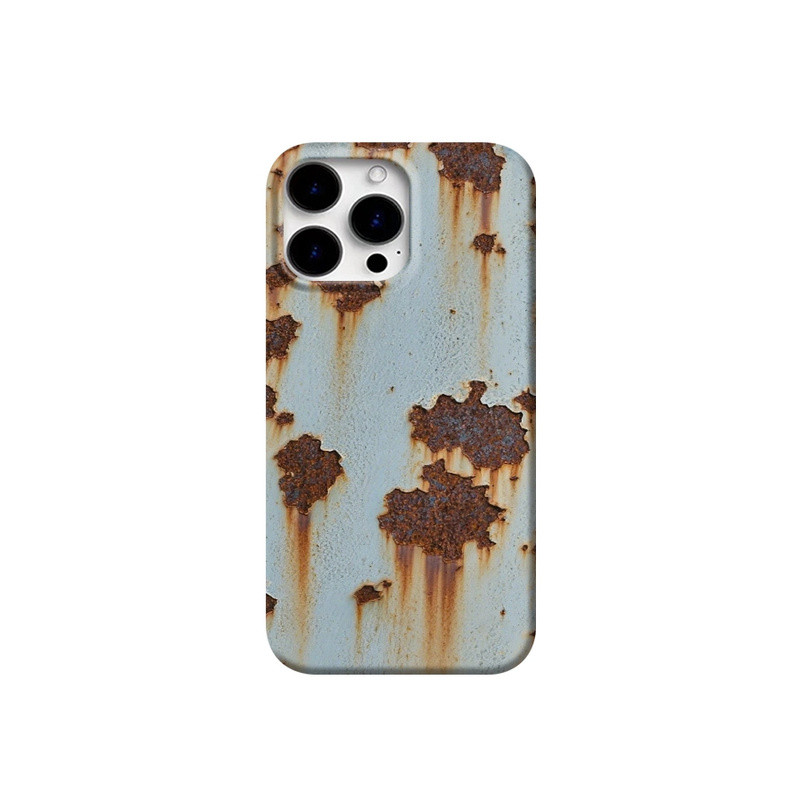 Rust Spots iPhone16Promax Case, Ruins Wind Do Not Collision, Niche iPhone14 อินเทรนด์ 13/15ins12/11 