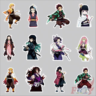 80ชิ้น/เซ็ต ❉ สติ๊กเกอร์ Kimetsu No Yaiba ❉ สติ๊กเกอร์ DIY Fashion Doodle Decals