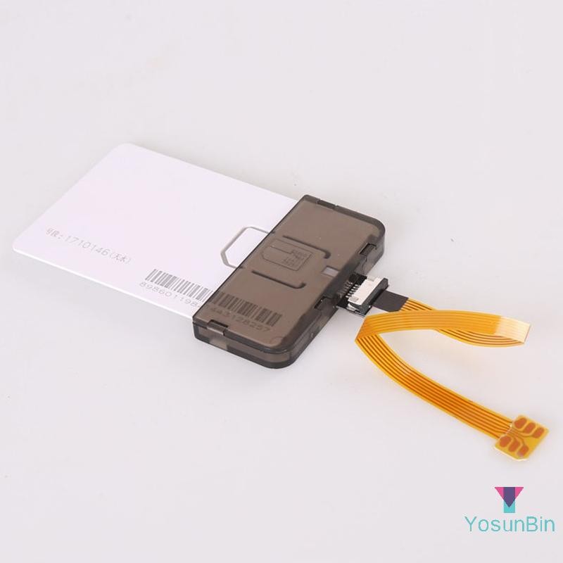 YosunBin] Nano 4FF ซิมการ์ด Converter FPC Extension Cable to Nano 4FF Micro 3FF Standard 2FF Sim Usi