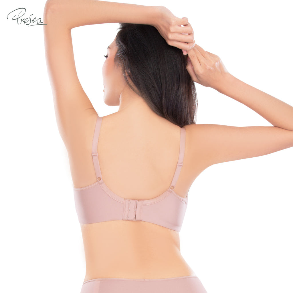 Presea softbra เสื้อในไร้โครง ลายลูกไม้ ใส่สบาย ลดการระคายเคือง ไม่อับชื้น Beauty lace bra MA1512 — صورة 5
