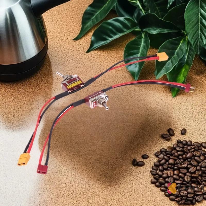 KNMSA] 1 ชิ้น XT60 GT90 T-Plug Power ON-OFF ต้นฉบับ Toggle คอเต่า 12/14AWG ขนาดใหญ่ Current High Loa