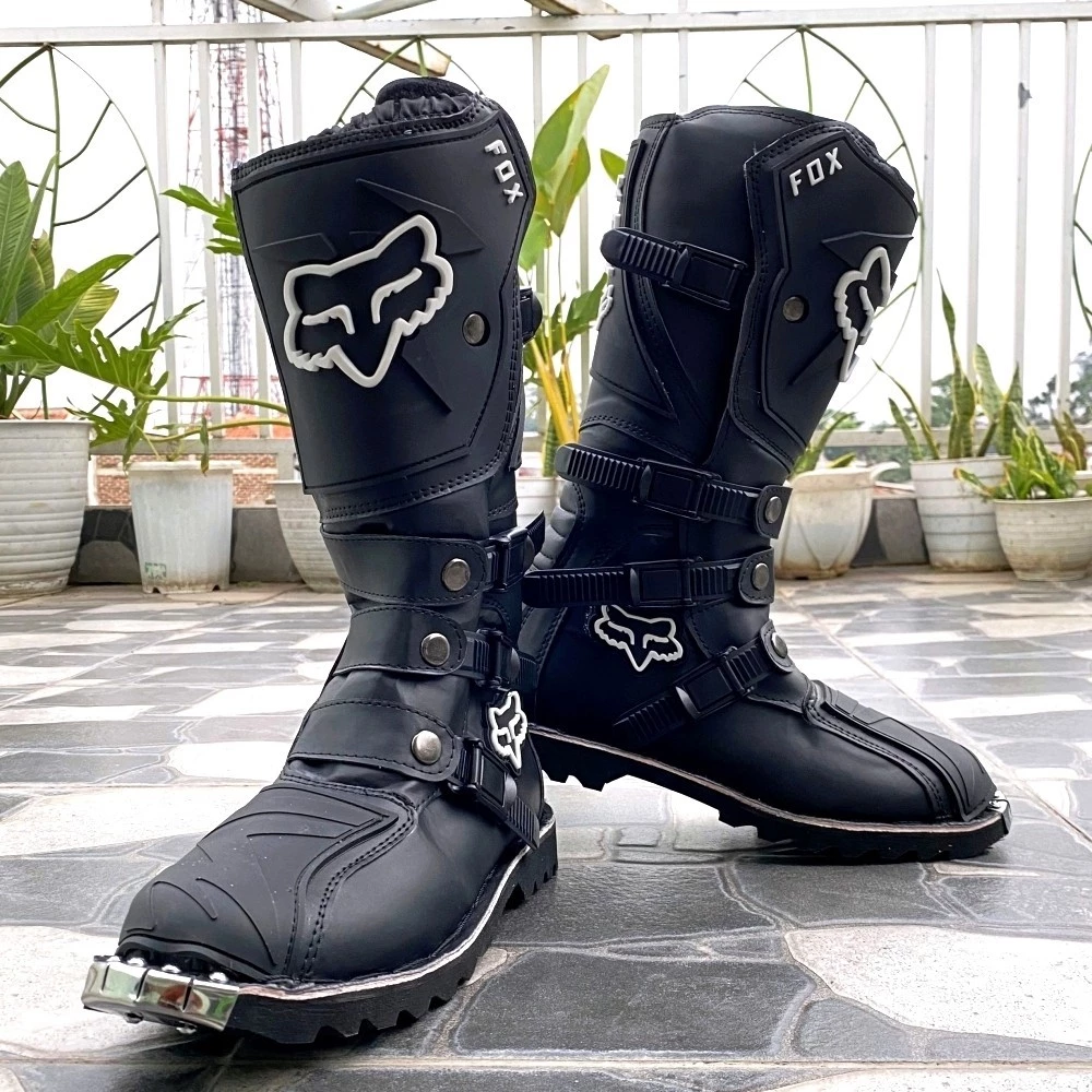รองเท้า MOTOCROSS/TRAIL/MX พร้อมหัวเหล็ก GTX สําหรับผจญภัย/ทัวร์ริ่ง/ภูเขา - SFSB 001
