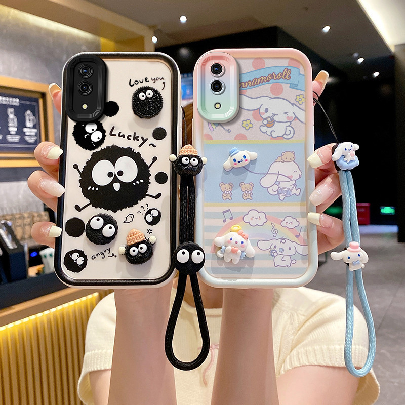 เคส samsung a02 / samsung m02 เคสโทรศัพท์ตุ๊กตา 3D น่ารักสําหรับเคส samsung a02 / samsung m02