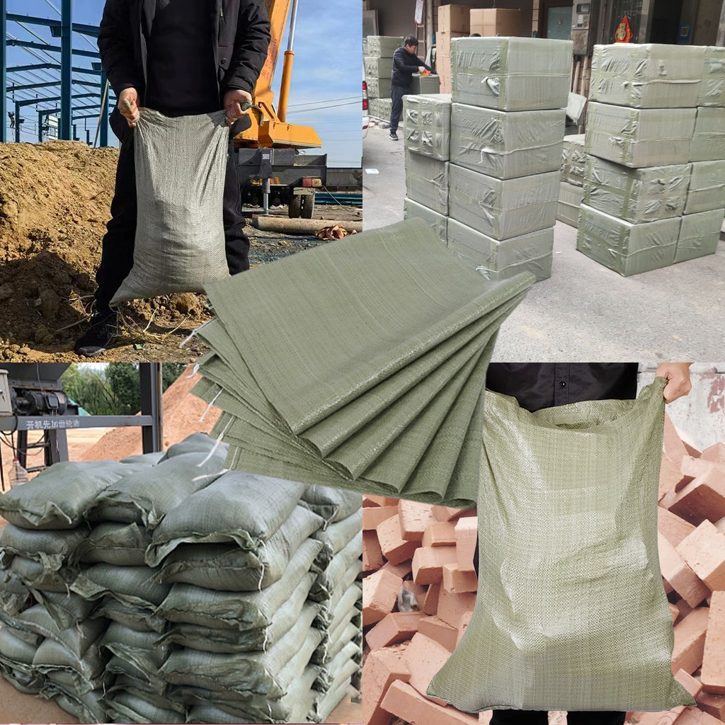 ถุงทรายเปล่าสําหรับงานหนัก-ถุงผ้าทอพลาสติกแบบใช้ซ้ําได้-ถุงจัดส่งทอสําหรับโลจิสติกส์ - รูปที่ 7