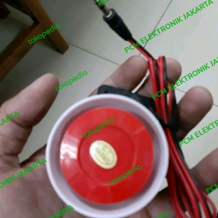 SB99 buzzer buzzer ไซเรนเตือนเสียงดังใหญ่ 120 db 12v 12 โวลต์