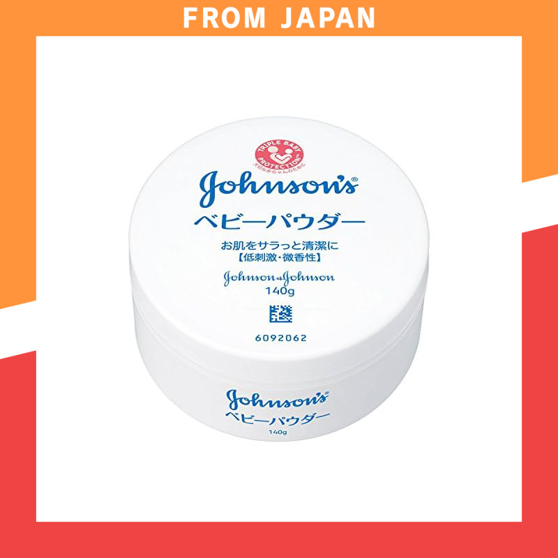 Johnson & Johnson Baby Powder Plastic Container 140g