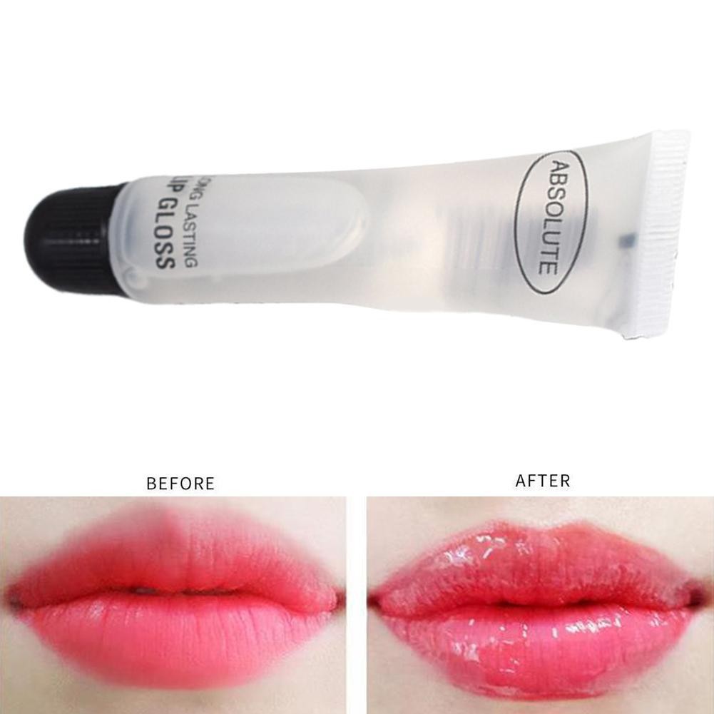 Transparent Lip Tube Lipgloss Moisturizer Protect Lips Gloss Kit Liquid Lip Makeup Clear L4U4