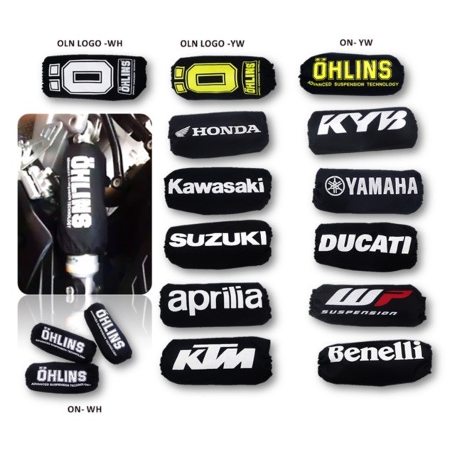 1PCS-A CLASS MONOSHOCK PROTECTOR COVER SARUNG ABSORBER SUSPENSION เครื่องยนต์ PLATE PAPAN YAMAHA HONDA