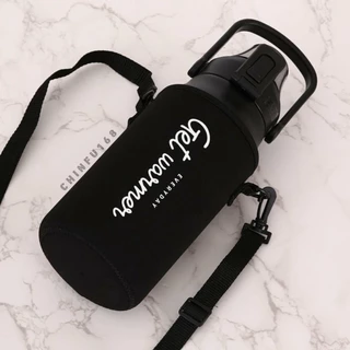 DODGE CILLE กระเป๋าใส่ขวดน้ำ ถุงใส่กระบอกน้ำ ถุงพร้อมสายสะพาย ขนาด 1700 ML 1300 ML 1080 ML 880 ML