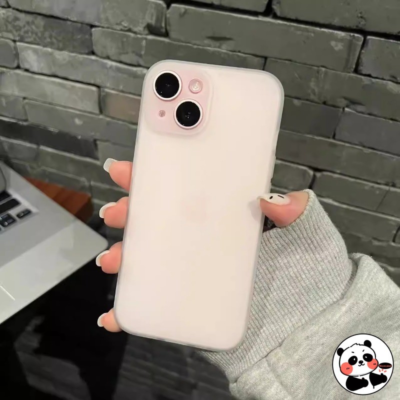 Ice Fog สําหรับ Xiaomi 15 15S 14 13 12 Mi 11 10 10S Pro Ultra Lite 9T 8 6 Mix 4 2S Civiv 5 4 Pro 3 2 1S 5G 4G Matte ฝาหลังน่ารักเรียบง่ายนุ่มกันกระแทก เคสโทรศัพท์ฝ้า - รูปที่ 2