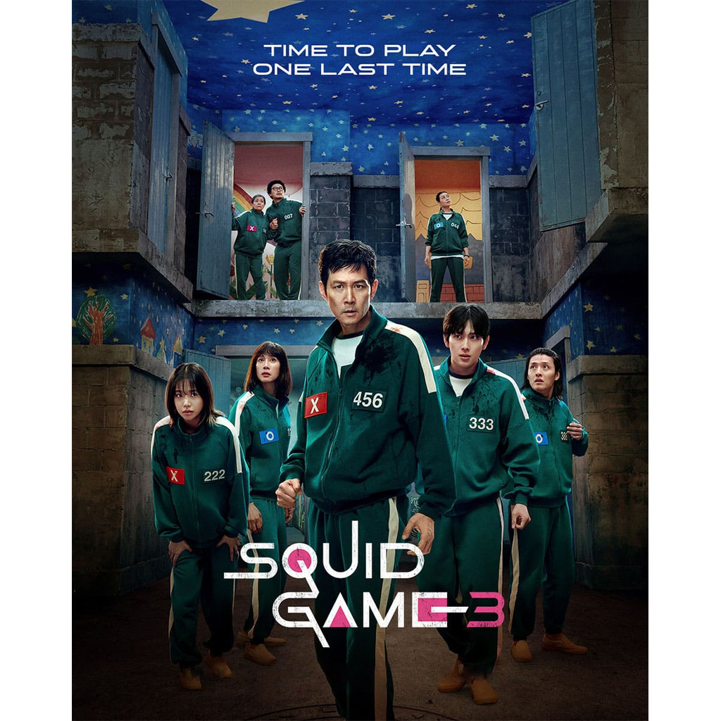 Squid Game Season 3 สควิดเกม เล่นลุ้นตาย ซีซั่น 3 (2025) DVD หนังซีรี่ย์ใหม่ มาสเตอร์ พากย์ไทย 2 แผ่