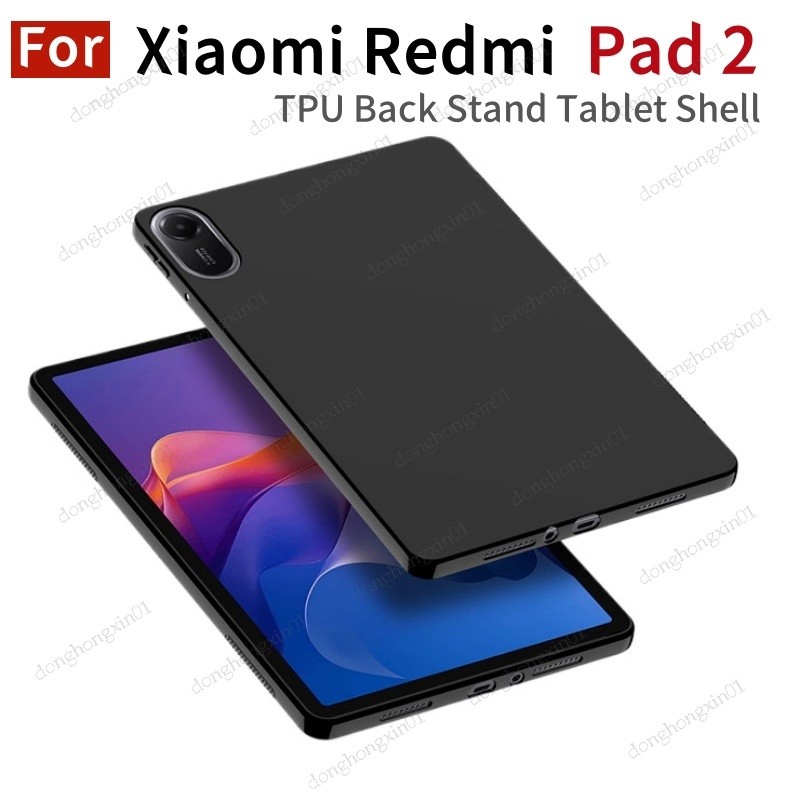 สําหรับ Xiaomi Redmi Pad 2 4G/WIFI 2025 11 นิ้ว Ultra Thin ฝาครอบแท็บเล็ตสําหรับ Redmi Pad2 11 "TPU Soft Protector ฝาครอบซิลิโคน