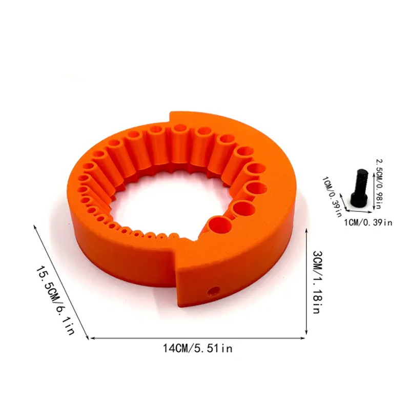 เครื่องเหลาดอกสว่าน-เซปเบอร์ หนาประสิทธิภาพสูง 3ง สิ่งที่แนบมาสําหรับบดแบบใช้มือถือสําหรับ 2 ถึง 13 มม. บิต - รูปที่ 6