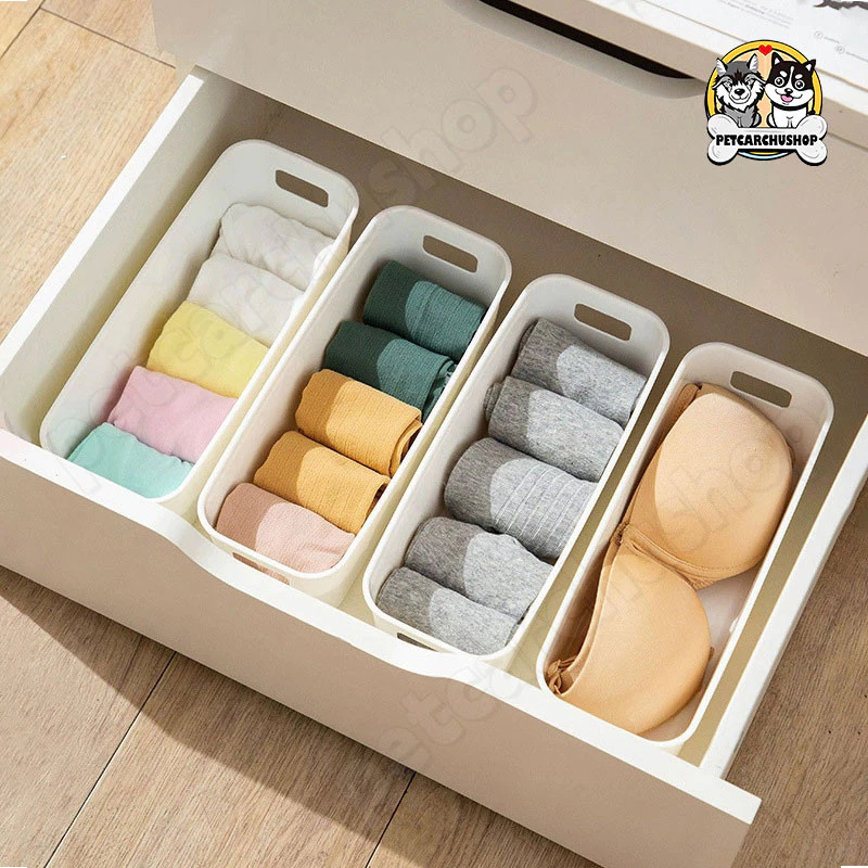 กล่องเก็บของมินิมอล กล่องเก็บผลิตภัณฑ์ดูแลผิว จัดระเบียบบนโต๊ะ เคสโทรศัพท์มือถือ Desktop storage box thumbnail 5